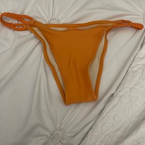 Orange bikini bottom